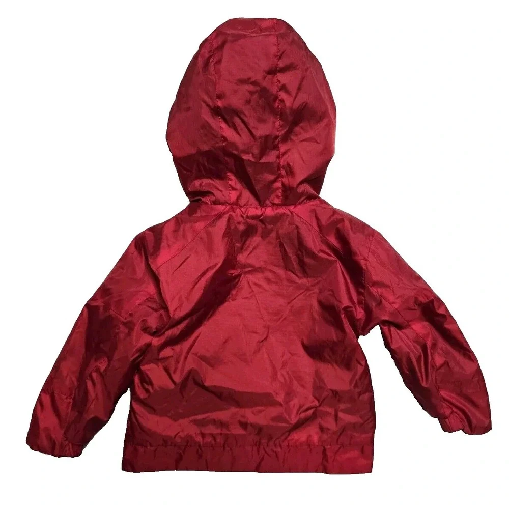 Nike Red Baby Boys Jacket 18 Months Fleece Insulated